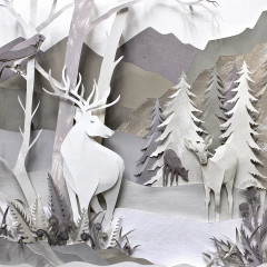 Набор картона белого «Совушка» - Фото 4