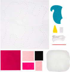 Набор для изготовления игрушки из фетра «Единорог» - Фото 7