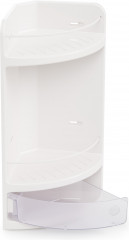 Полка угловая для ванной, синий - Фото 2