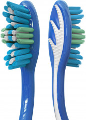 Щетка зубная многофункциональная средней жесткости «Тройное действие» - Фото 5