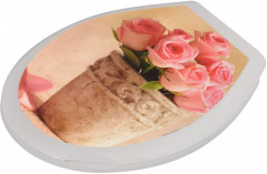 Сиденье для унитаза «Цветы» - Фото 2