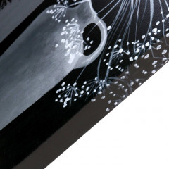 Картина-холст на подрамнике «Чёрно-белая» - Фото 1