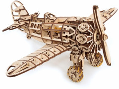 Конструктор деревянный 3D «Самолет с мотором» - Фото 7