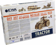 Модель сборная 3D «Трактор» - Фото 9