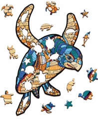 Пазл фигурный «Морская черепаха» - Фото 2