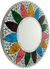 Панно зеркальное «Разноцветное солнце» - Фото 3