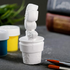 Фигура под роспись «Цветок в горшке» - Фото 1