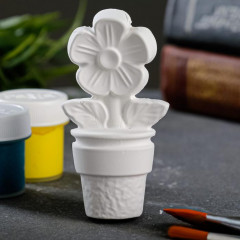 Фигура под роспись «Цветок в горшке» - Фото 3