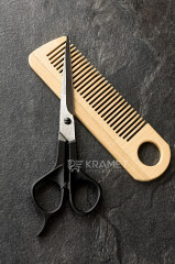 Ножницы парикмахерские с усилителем и микродентацией - Фото 6