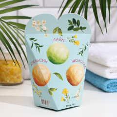 Набор бомбочек для ванны «Заряжайся счастьем» - Фото 1