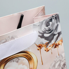 Пакет подарочный «С 8 марта!» - Фото 3