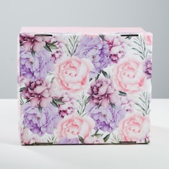 Коробка подарочная «Цветочная сказка» - Фото 2