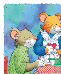 Мышонок Тим ревнует к младшей сестре - Фото 1