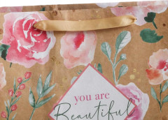 Пакет подарочный «You are beautiful» - Фото 2