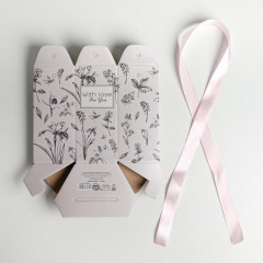 Коробка для цветов подарочная «With love for you» - Фото 2