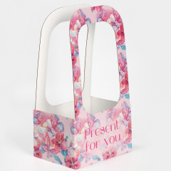 Коробка-переноска для цветов «Для тебя» - Фото 2