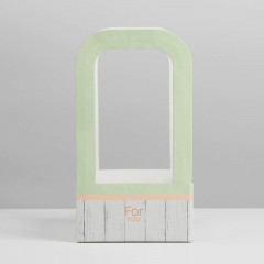 Коробка-переноска для цветов «For you» - Фото 2