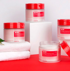 Пилинг-пэды с лактобактериями «Red Lacto Collagen Peeling Pad» - Фото 2