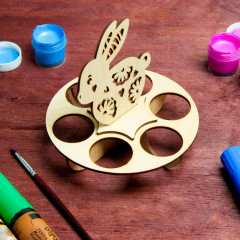 Подставка для яиц «Кролик» - Фото 1