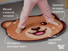 Коврик детский антискользящий с эффектом памяти «Мишка» - Фото 3