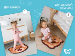 Коврик детский антискользящий с эффектом памяти «Мишка» - Фото 5