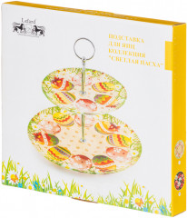 Блюдо двухъярусное «Маки» - Фото 1