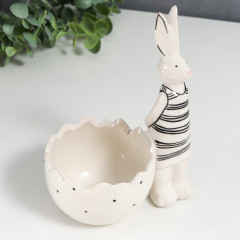 Сувенир-подставка «Зайчик в полосатой маечке» - Фото 5