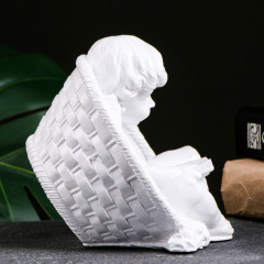 Фигурка декоративная «Ангел в кресле с книгой» - Фото 1