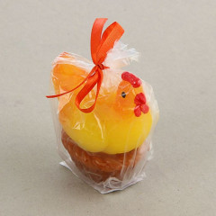 Свеча декоративная «Курочка в корзинке» - Фото 1