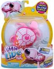 Интерактивная черепашка, розовая - Фото 1
