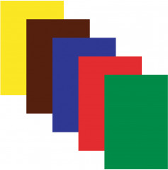 Набор цветной бумаги самоклеющейся - Фото 1