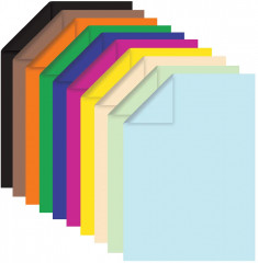 Набор бумаги цветной двухсторонней - Фото 1