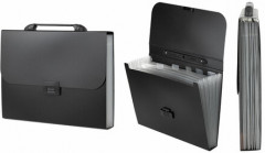 Папка-портфель пластиковая - Фото 1