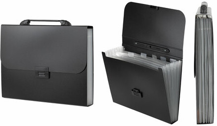 Папка-портфель пластиковая