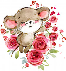 Папка для акварели «Юнландик в саду» - Фото 5