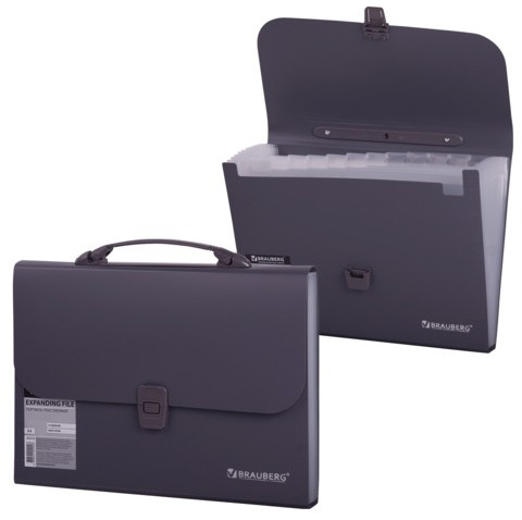 Папка-портфель пластиковая