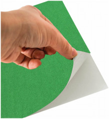 Набор бумаги цветной бархатной самоклеящейся - Фото 2