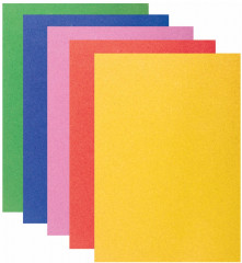 Набор бумаги цветной бархатной самоклеящейся - Фото 3