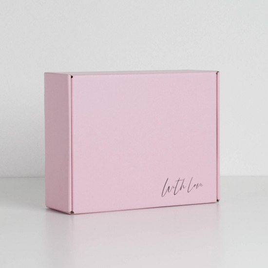 Коробка двухсторонняя складная «Мрамор»