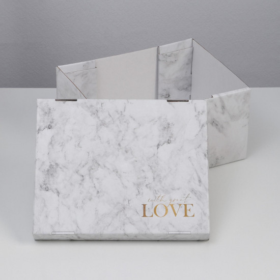 Коробка складная «Мрамор»