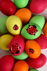 Набор для украшения яиц пасхальный «Божьи коровки» - Фото 1