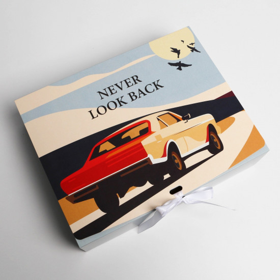 Коробка двухсторонняя складная «Путешествие»