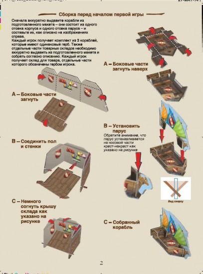 Игра настольная «Венецианские купцы»