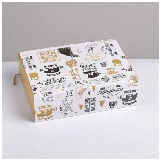 Коробка складная «Мужская»