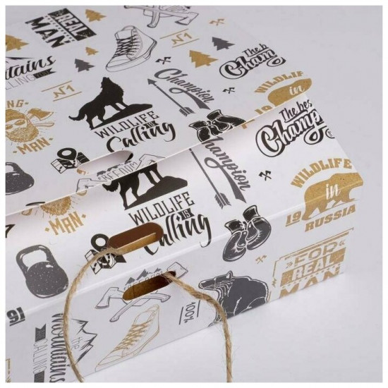 Коробка складная «Мужская»