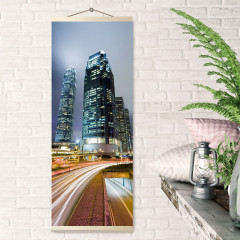 Картина по номерам «Панно. Ночной мегаполис» - Фото 1