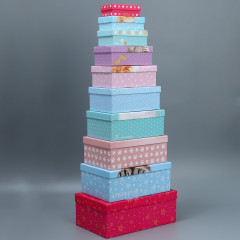 Набор коробок подарочных «Яркий» - Фото 8