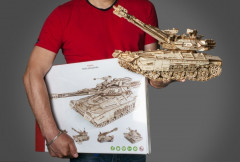 Конструктор деревянный «Танк Хищник» - Фото 7