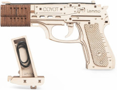 Конструктор деревянный «Пистолет-резинкострел Койот» - Фото 2