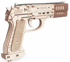 Конструктор деревянный «Пистолет-резинкострел Койот» - Фото 4